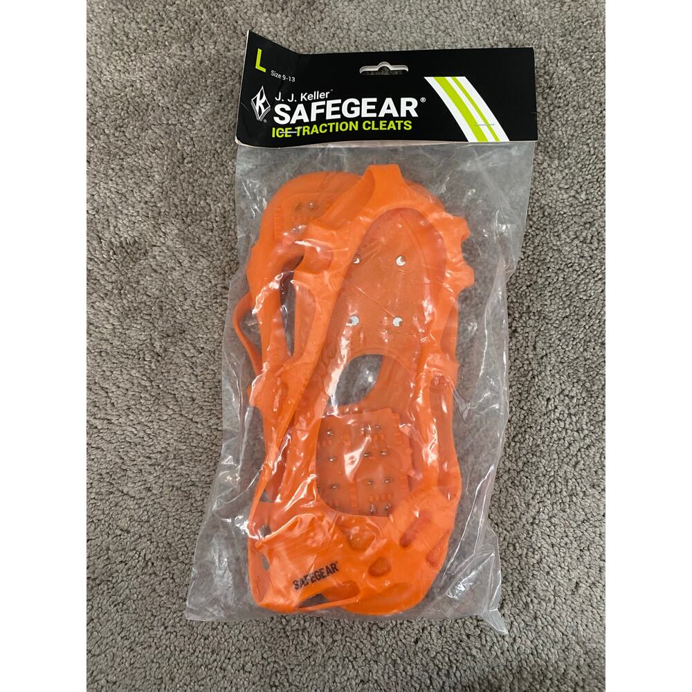 New‎ J.J. Keller Safewear Ice Traction Cleats, Size Large